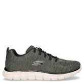 Track Front Runner sneaker in tessuto grigio nero - SKECHERS UOMO | Boscaini Scarpe