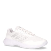 Game Court 2 scarpa da tennis in tessuto ed ecopelle bianco argento - Scarpe Tennis Donna | Boscaini Scarpe