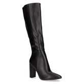 Stivale in ecopelle con tacco nero - QUEEN HELENA | Boscaini Scarpe