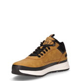 Cortina polacchino sportivo in ecopelle cammello nero | Boscaini Scarpe