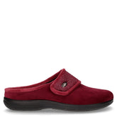 Ciabatta da casa in tessuto bordeaux - VALLEVERDE | Boscaini Scarpe