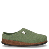 Ciabatta da casa in tessuto verde mela - Ciabatte Donna | Boscaini Scarpe