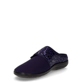 Ciabatta in tessuto blu | Boscaini Scarpe