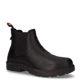 Stivaletto beatles in pelle e tessuto nero - Stivaletti Uomo | Boscaini Scarpe