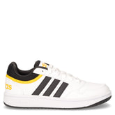 Hoops 3.0 k sneaker da bambino in ecopelle bianco nero - Sneakers Bambino | Boscaini Scarpe