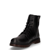 Anfibio con zip laterale in ecopelle nero | Boscaini Scarpe