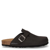 Sara ciabatta in ecopelle nero - GRUNLAND | Boscaini Scarpe