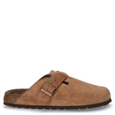 Bobo ciabatta in pelle taupe - Ciabatte Casa Uomo | Boscaini Scarpe