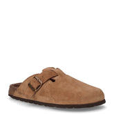 Bobo ciabatta in pelle taupe - Ciabatte Casa Uomo | Boscaini Scarpe