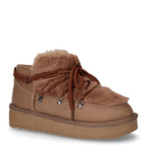 Nordic TRK Fur Low stivaletto caldo in ecopelle taupe - D.FRANKLIN | Boscaini Scarpe