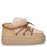 Nordic TRK Fur Low stivaletto caldo in ecopelle beige - D.FRANKLIN | Boscaini Scarpe