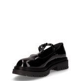 Ballerina in ecopelle con cinturino nero | Boscaini Scarpe