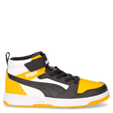 Rebound v6 sneaker in ecopelle bambino bianco nero - Sneakers Bambino | Boscaini Scarpe