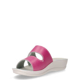 Ciabatta aperta in ecopelle fucsia | Boscaini Scarpe