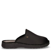 Ciabatta in ecopelle nero - Ciabatte Casa Uomo | Boscaini Scarpe