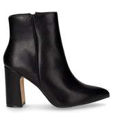 Tronchetto a punta in ecopelle nero - Tronchetti Donna | Boscaini Scarpe