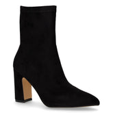 Tronchetto a punta in tessuto nero - Tronchetti Donna | Boscaini Scarpe