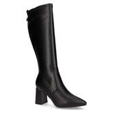 Stivale in ecopelle con tacco nero - Stivali Donna | Boscaini Scarpe