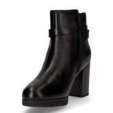 Tronchetto in pelle con zip nero | Boscaini Scarpe