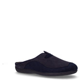 Ciabatta da casa in tessuto blu - Ciabatte Uomo | Boscaini Scarpe