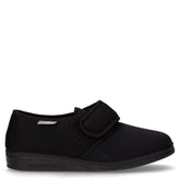 Scarpa chiusa in tessuto con strappo nero - Comfort Donna | Boscaini Scarpe