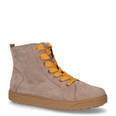 Sneaker in tessuto con zip pietra zafferano - Sneakers Donna | Boscaini Scarpe