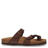 Sara ciabatta infradito in ecopelle mogano - GRUNLAND | Boscaini Scarpe