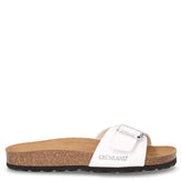 Sara ciabatta in ecopelle bianco - GRUNLAND | Boscaini Scarpe