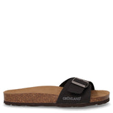 Sara ciabatta in ecopelle nero - GRUNLAND | Boscaini Scarpe