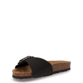 Sara ciabatta in ecopelle nero | Boscaini Scarpe