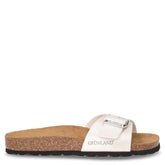 Sara ciabatta in ecopelle perla - GRUNLAND | Boscaini Scarpe