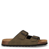 Bobo ciabatta in ecopelle oliva - Ciabatte Uomo | Boscaini Scarpe