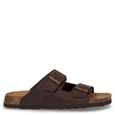 Bobo ciabatta in pelle mogano - Ciabatte Uomo | Boscaini Scarpe