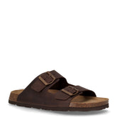 Bobo ciabatta in pelle mogano - Ciabatte Uomo | Boscaini Scarpe