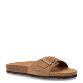 Sara ciabatta in pelle tortora - GRUNLAND | Boscaini Scarpe
