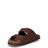 Bobo ciabatta in ecopelle mogano | Boscaini Scarpe