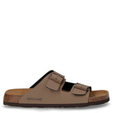 Bobo ciabatta in ecopelle tortora | Boscaini Scarpe