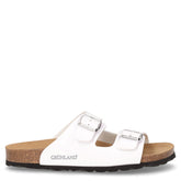 Sara ciabatta in ecopelle bianco | Boscaini Scarpe