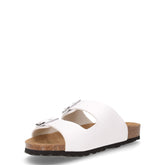 Sara ciabatta in ecopelle bianco | Boscaini Scarpe