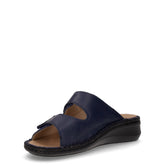 Dami ciabatta in pelle avio | Boscaini Scarpe