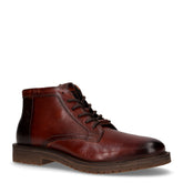 Stivaletto stringato in pelle cognac - BUGATTI | Boscaini Scarpe