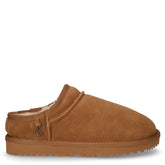 Ciabatta calda in pelle cammello | Boscaini Scarpe