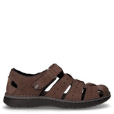 Sandalo sportivo in pelle piombo - Black Friday Uomo | Boscaini Scarpe