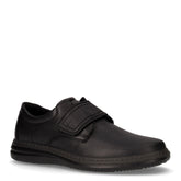 Scarpa sportiva in pelle con strappo nero - Comfort Uomo | Boscaini Scarpe