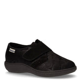 Pantofola chiusa in tessuto nero - Comfort Donna | Boscaini Scarpe