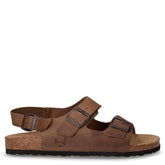 Sandalo in pelle marrone - FREE LIFE | Boscaini Scarpe