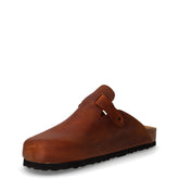 Ciabatta in pelle cuoio rustic | Boscaini Scarpe