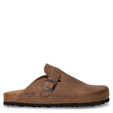 Ciabatta in pelle canapa | Boscaini Scarpe