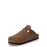 Ciabatta in pelle kaki | Boscaini Scarpe