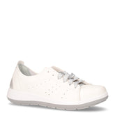 Sneaker in ecopelle bianco argento | Boscaini Scarpe